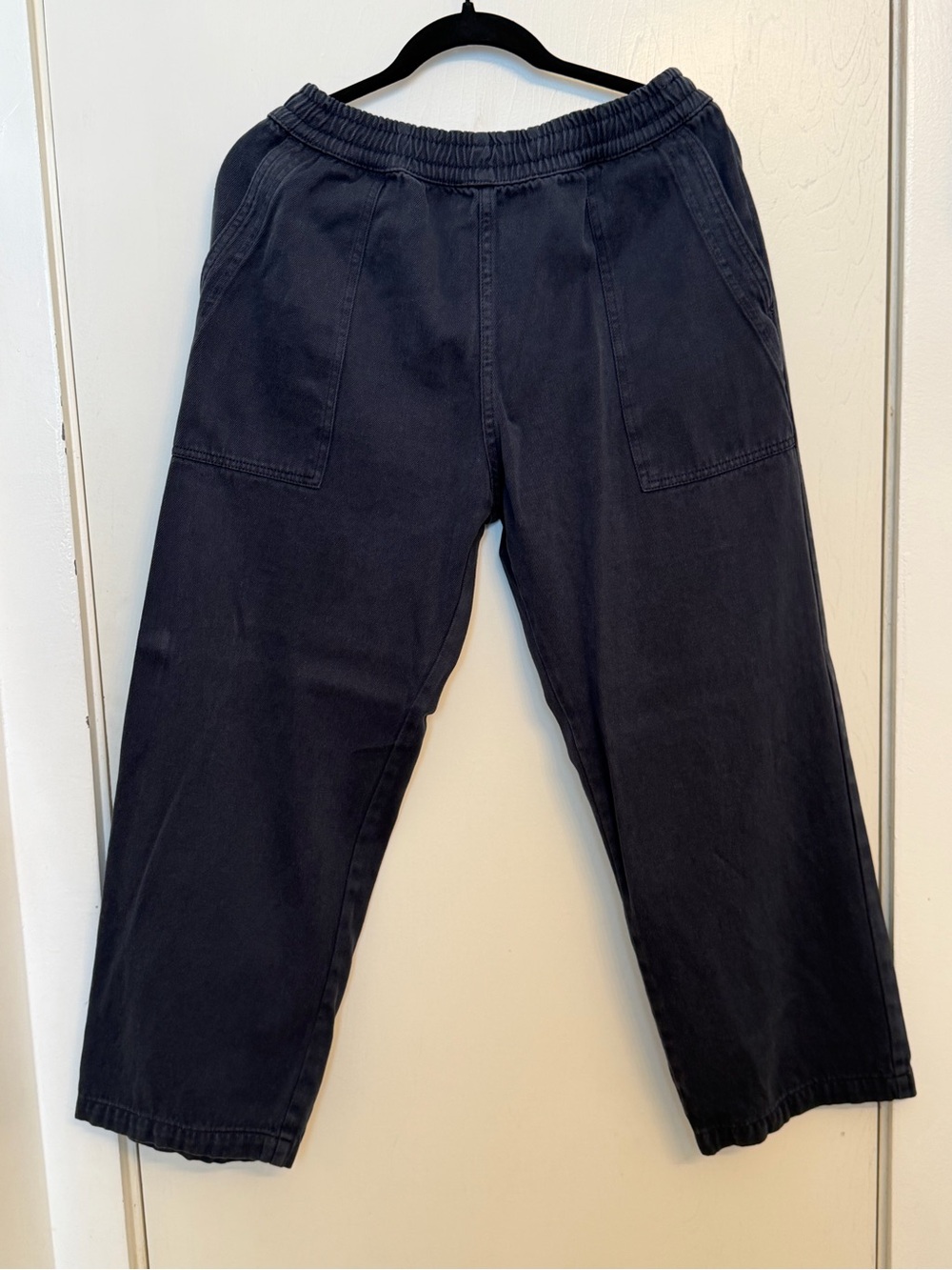 Jungmaven Men's Navy Elastic-Waist Relaxed Joggers